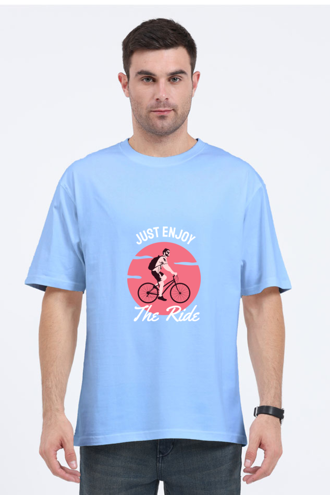 Men Rider Oversized Classic T Shirt  - just enjoy