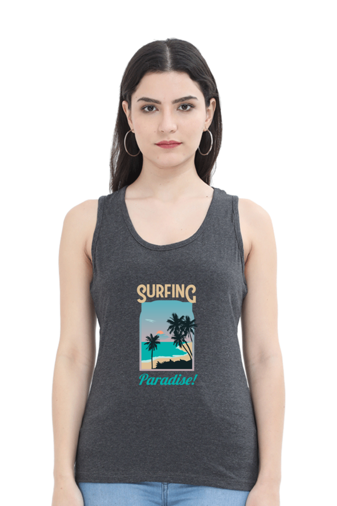 Women Summer Tank Top -  Paradise