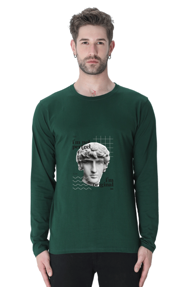 Round Neck Half-Sleeves - not perfect but original - T-Shirt