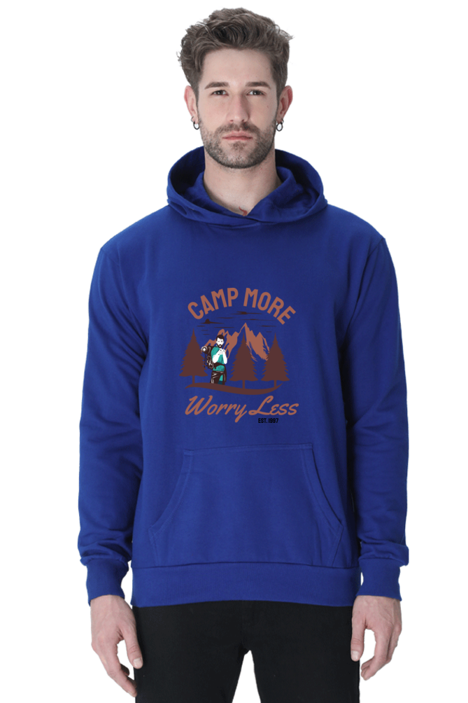 Men's  Adventure Sweatshirts Hoodie - worryless