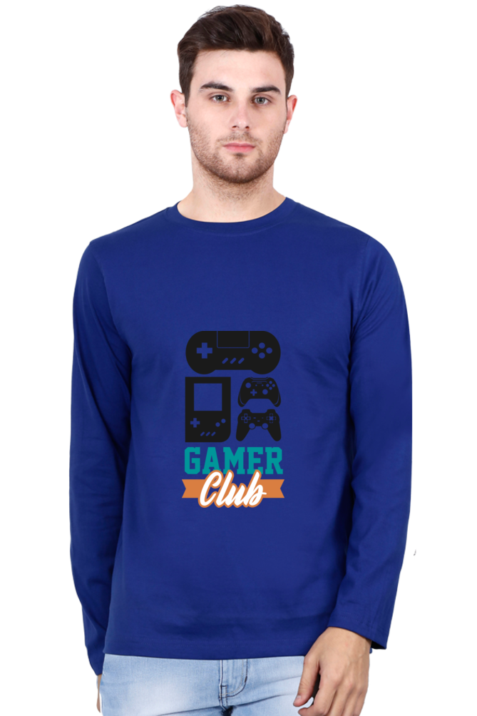 Men’s  Gamer Full Sleeve - T Shirt - Club