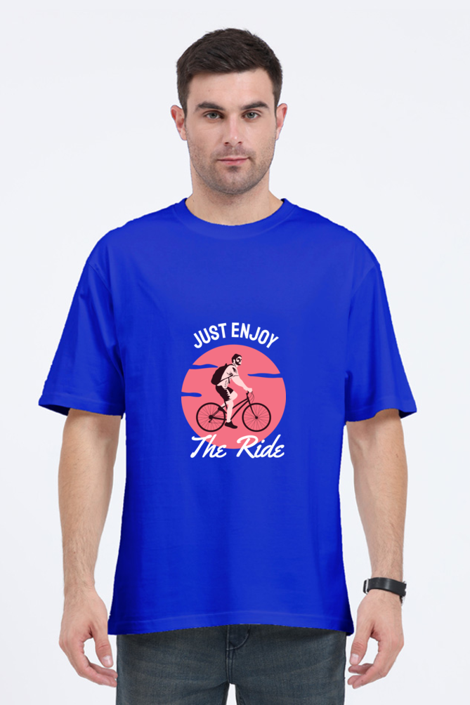 Men Rider Oversized Classic T Shirt  - just enjoy
