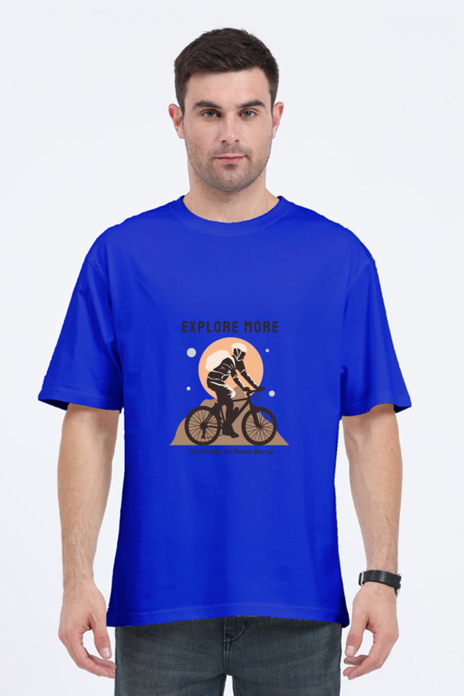 Men Rider Oversized Classic T Shirt  - explore