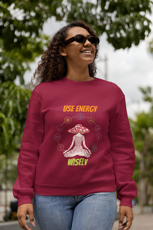 Women Sweatshirt - Use Energy Wisely