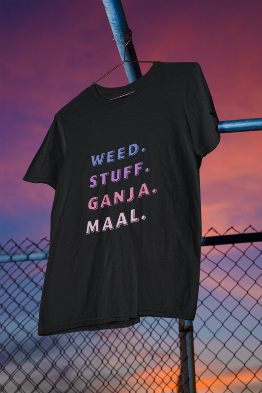 Round Neck Half-Sleeves - Stuff-T-Shirt