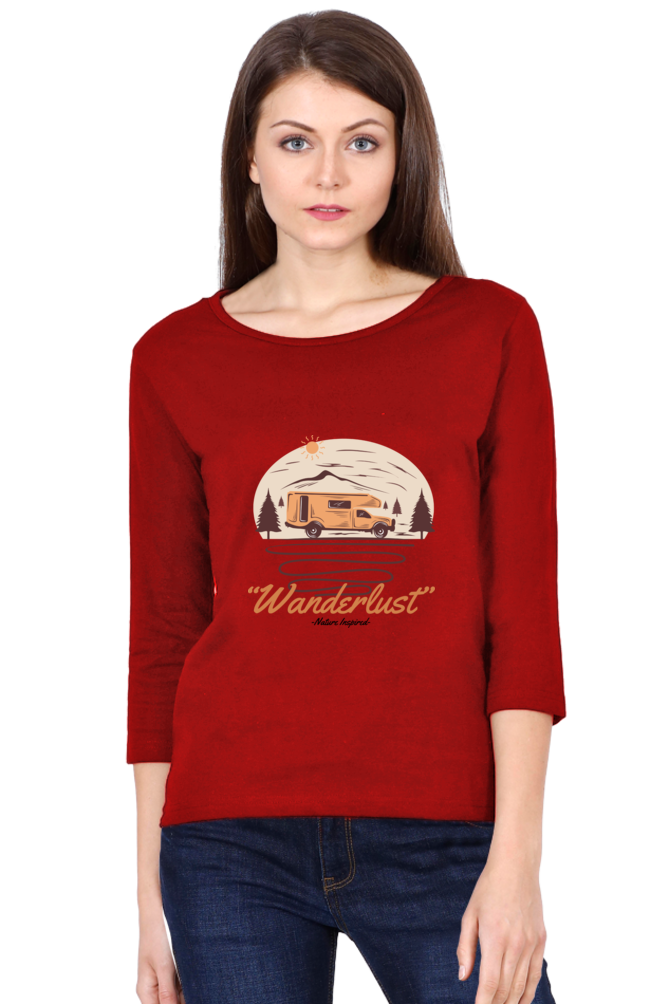 Women’s Full Sleeves Adventure T-Shirts - inspired