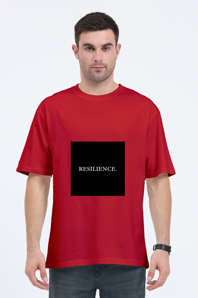 Men Minimalistic Oversized Classic T Shirt  - Resilience