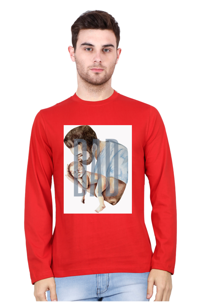 Men’s Full Sleeve - T Shirt- DAD & New Born