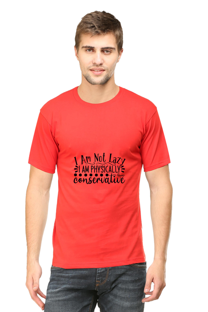 Men's Funny & Queen SVG Round Neck T-Shirt - conservative