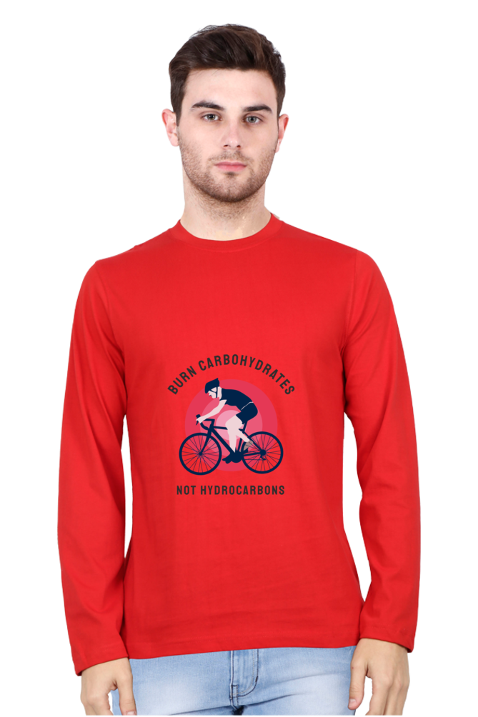 Men’s  Rider Full Sleeve - T Shirt - carbohydrates