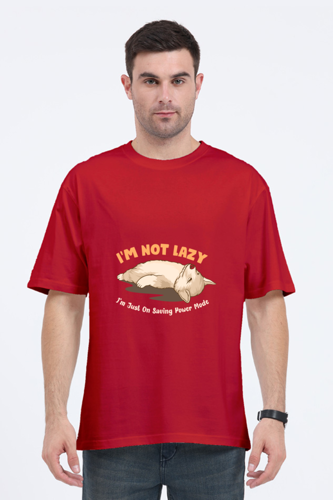 Men Funny & Queen SVG Oversized Classic T Shirt  - lazy