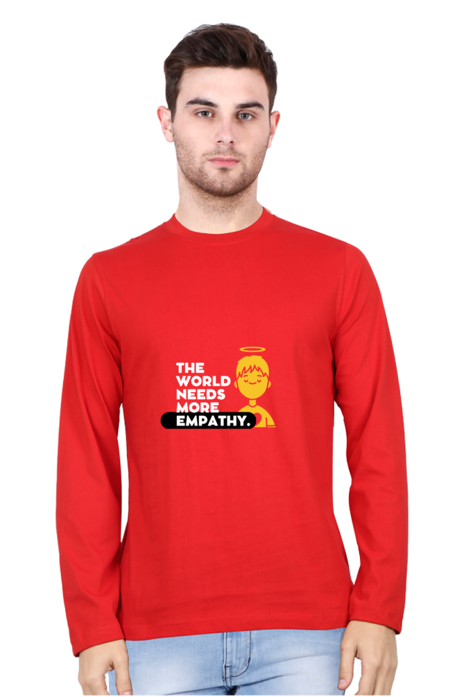 Men’s  Motivation Full Sleeve - T Shirt - Empathy