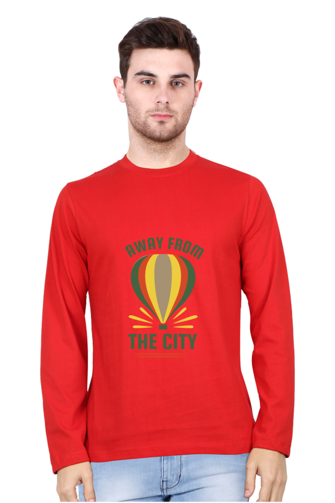 Men’s  Summer Full Sleeve - T Shirt - The City