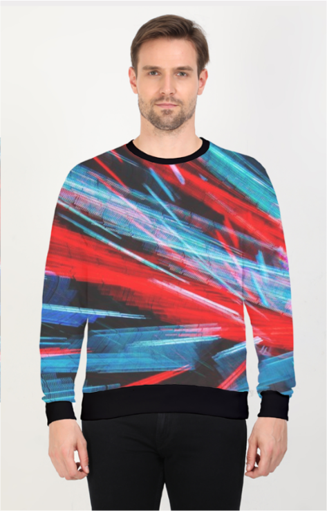 All Over Printed Sweatshirt-Laser