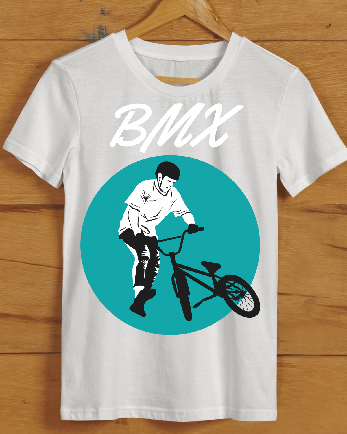 Men's BMX Cotton Round Neck T-Shirt