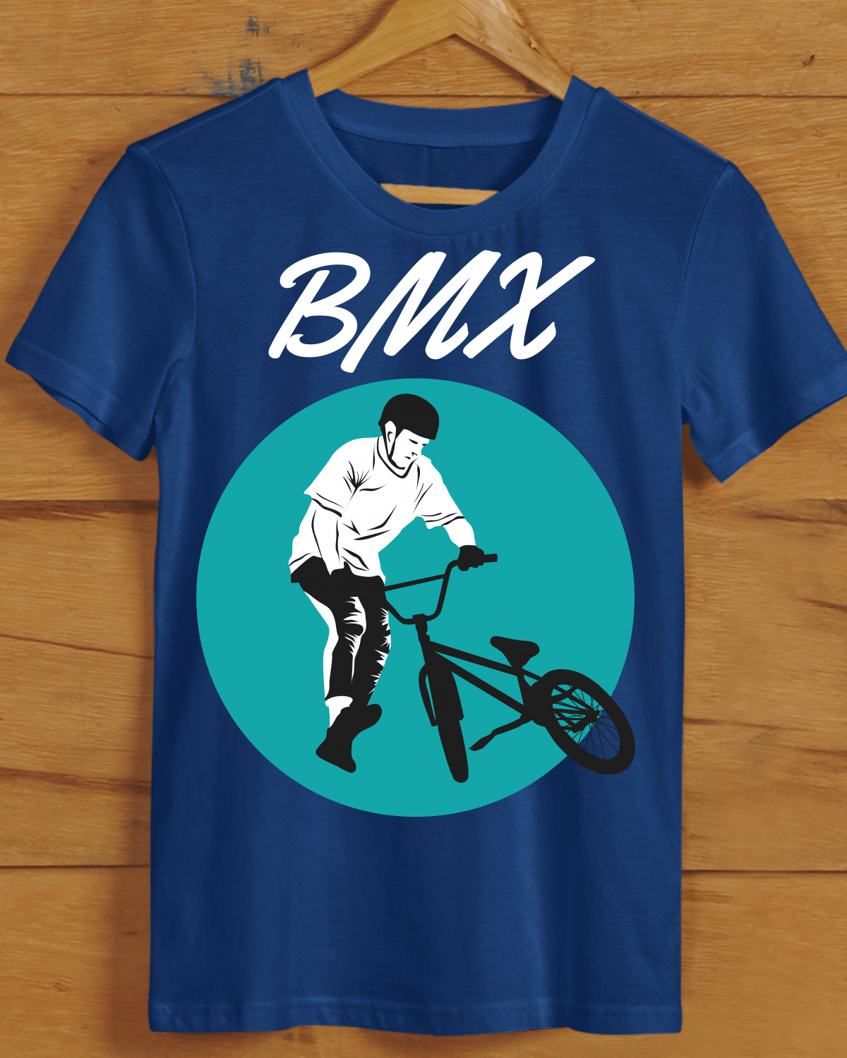 Men's BMX Cotton Round Neck T-Shirt