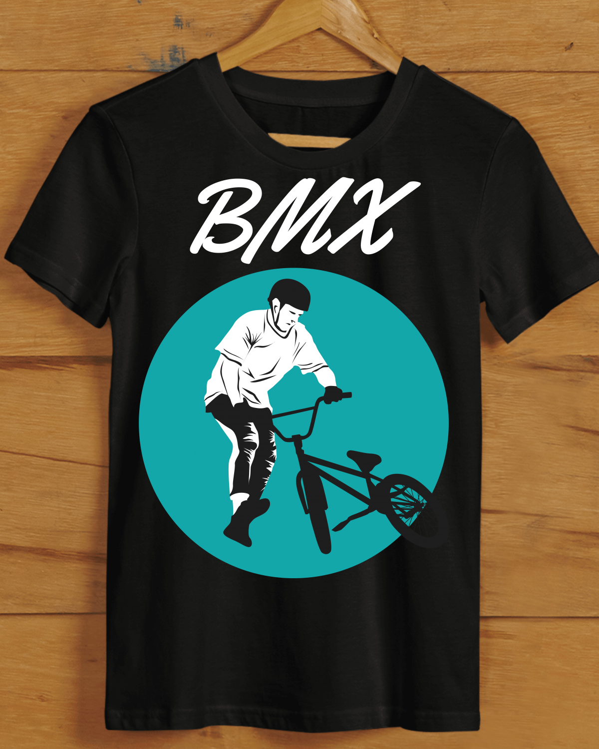 Men's BMX Cotton Round Neck T-Shirt