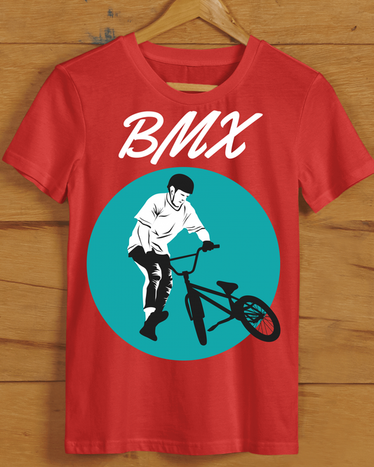 Men's BMX Cotton Round Neck T-Shirt