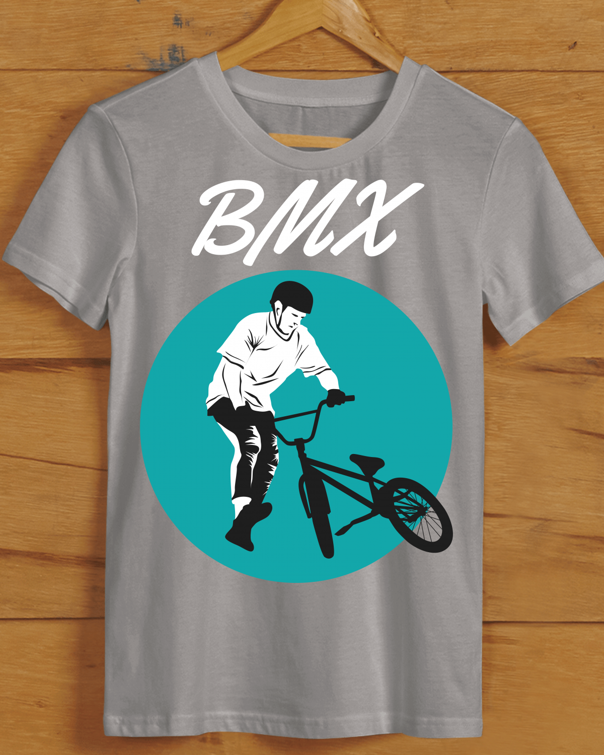 Men's BMX Cotton Round Neck T-Shirt