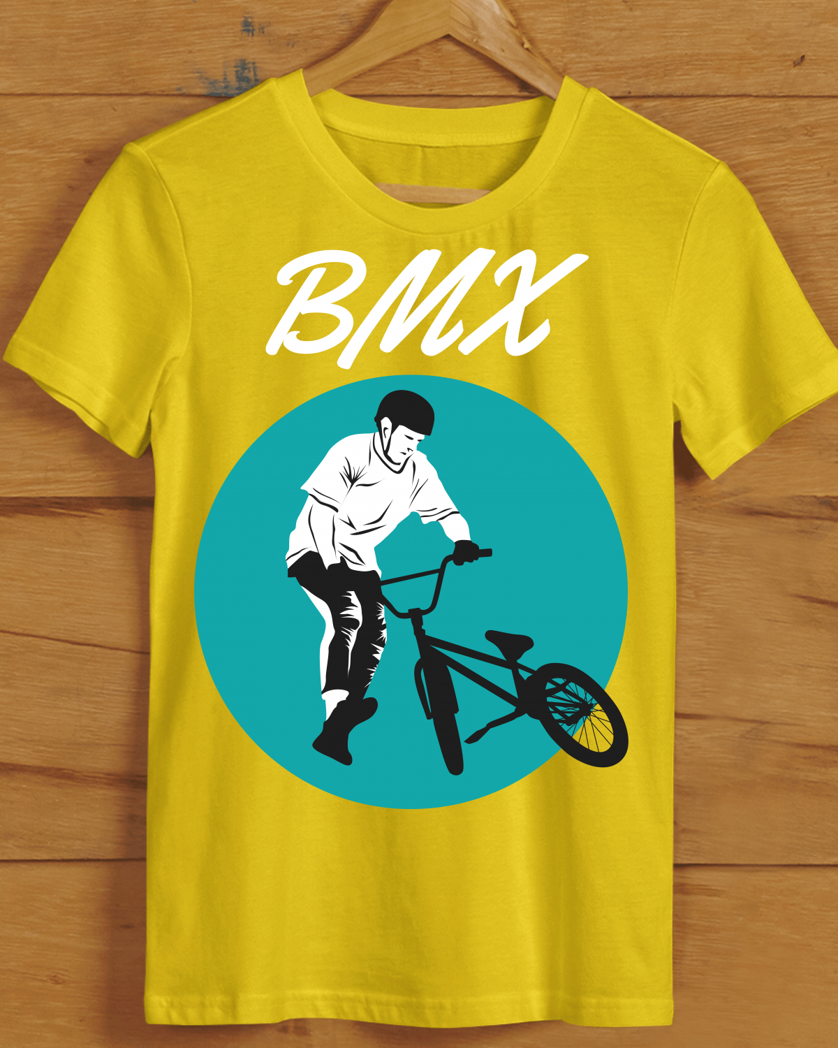 Men's BMX Cotton Round Neck T-Shirt