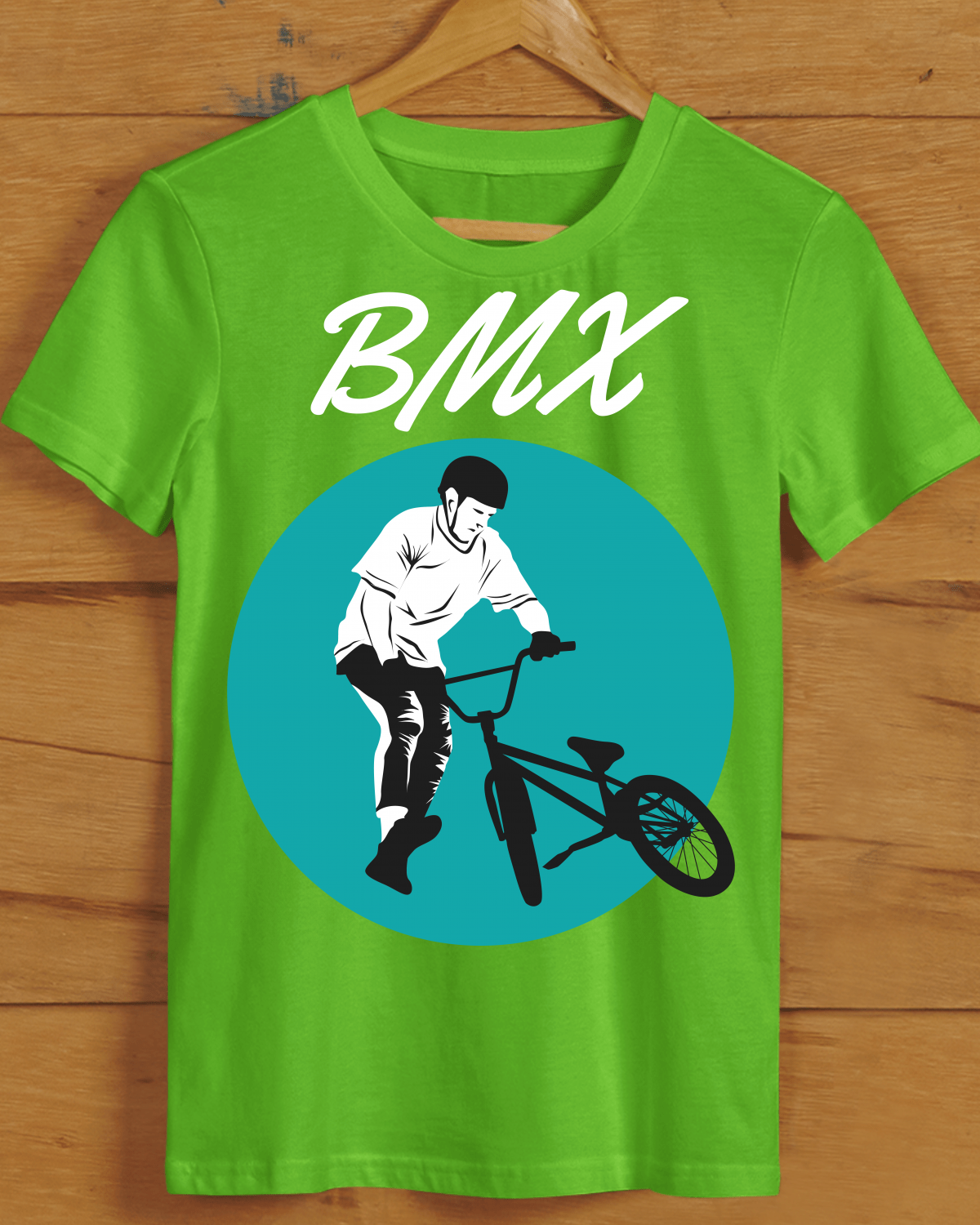 Men's BMX Cotton Round Neck T-Shirt