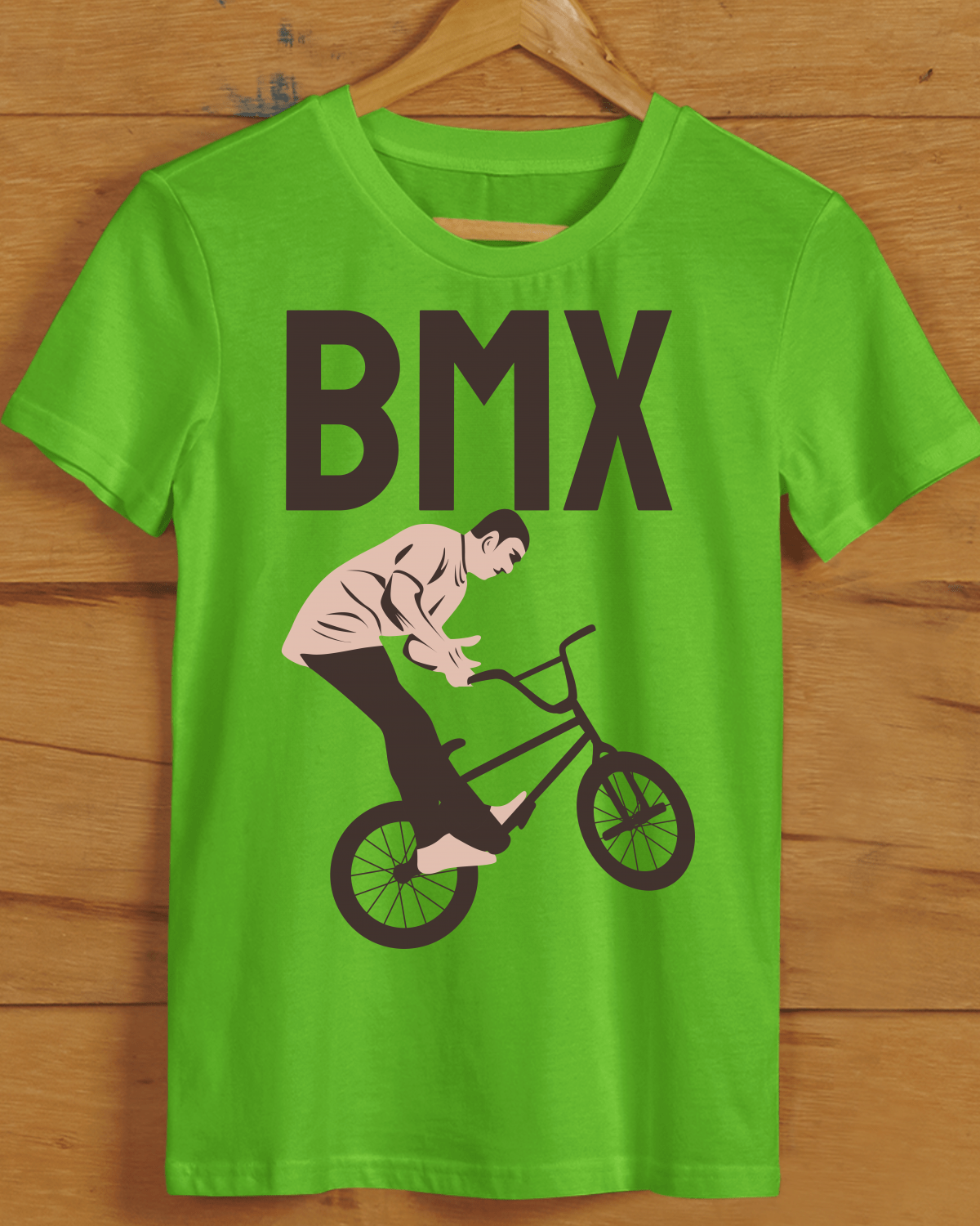 BMX Unisex Cotton Round Neck T-Shirt