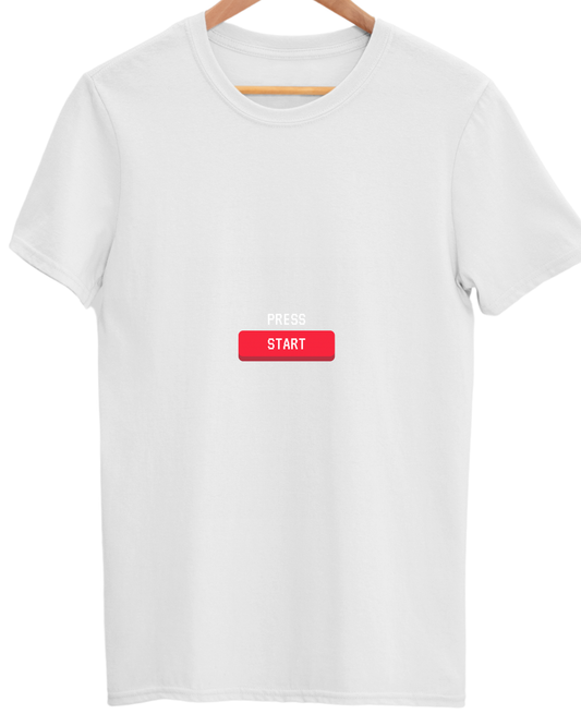 Gamer Unisex Cotton Round Neck T-shirt