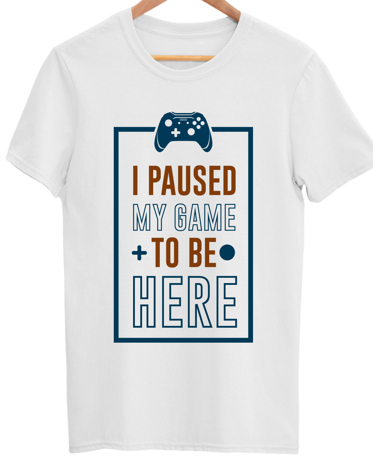 Gamer Unisex Cotton Round Neck T-shirt