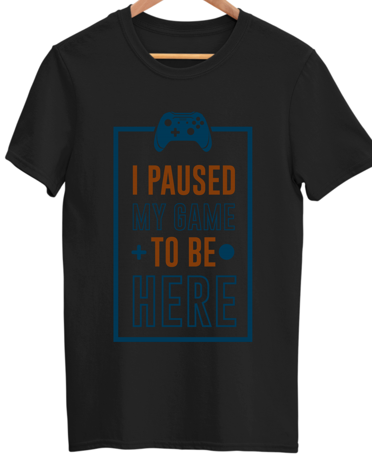 Gamer Unisex Cotton Round Neck T-shirt