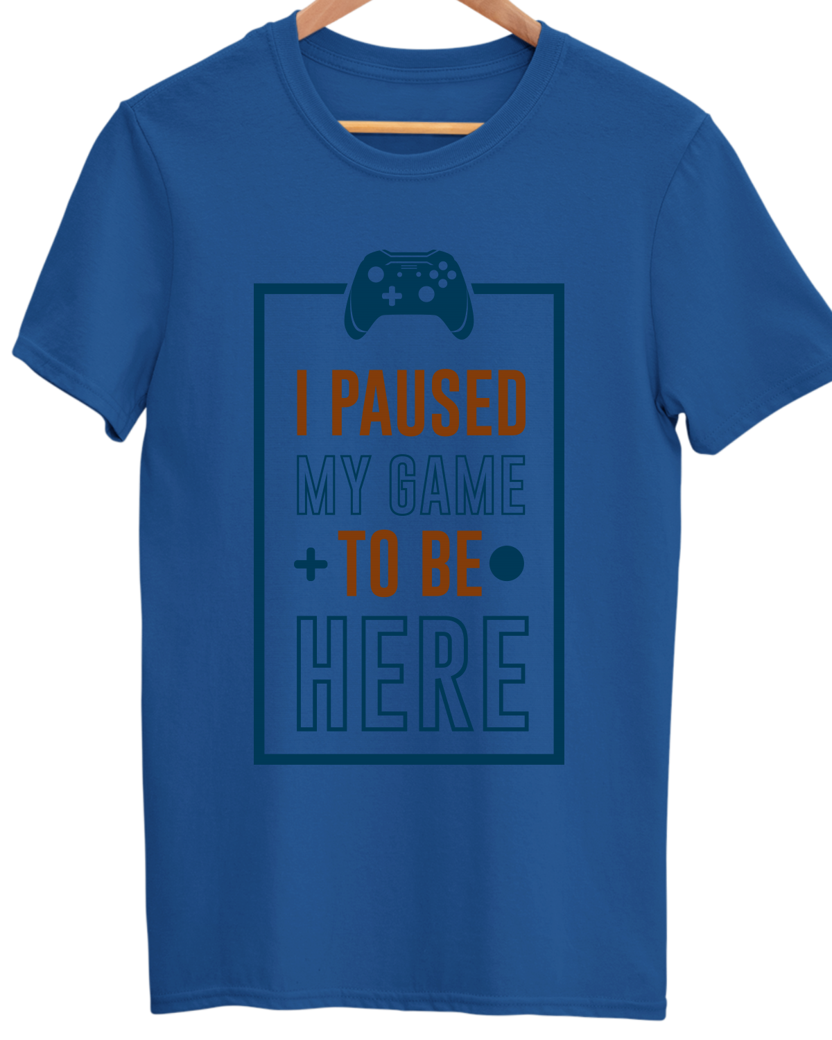 Gamer Unisex Cotton Round Neck T-shirt