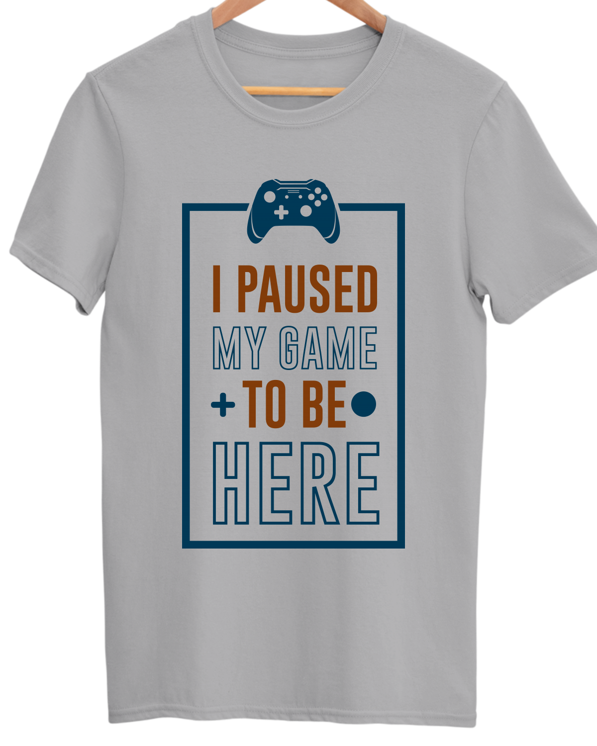 Gamer Unisex Cotton Round Neck T-shirt