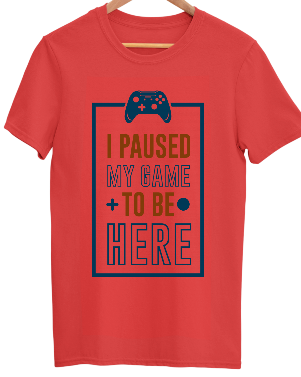 Gamer Unisex Cotton Round Neck T-shirt