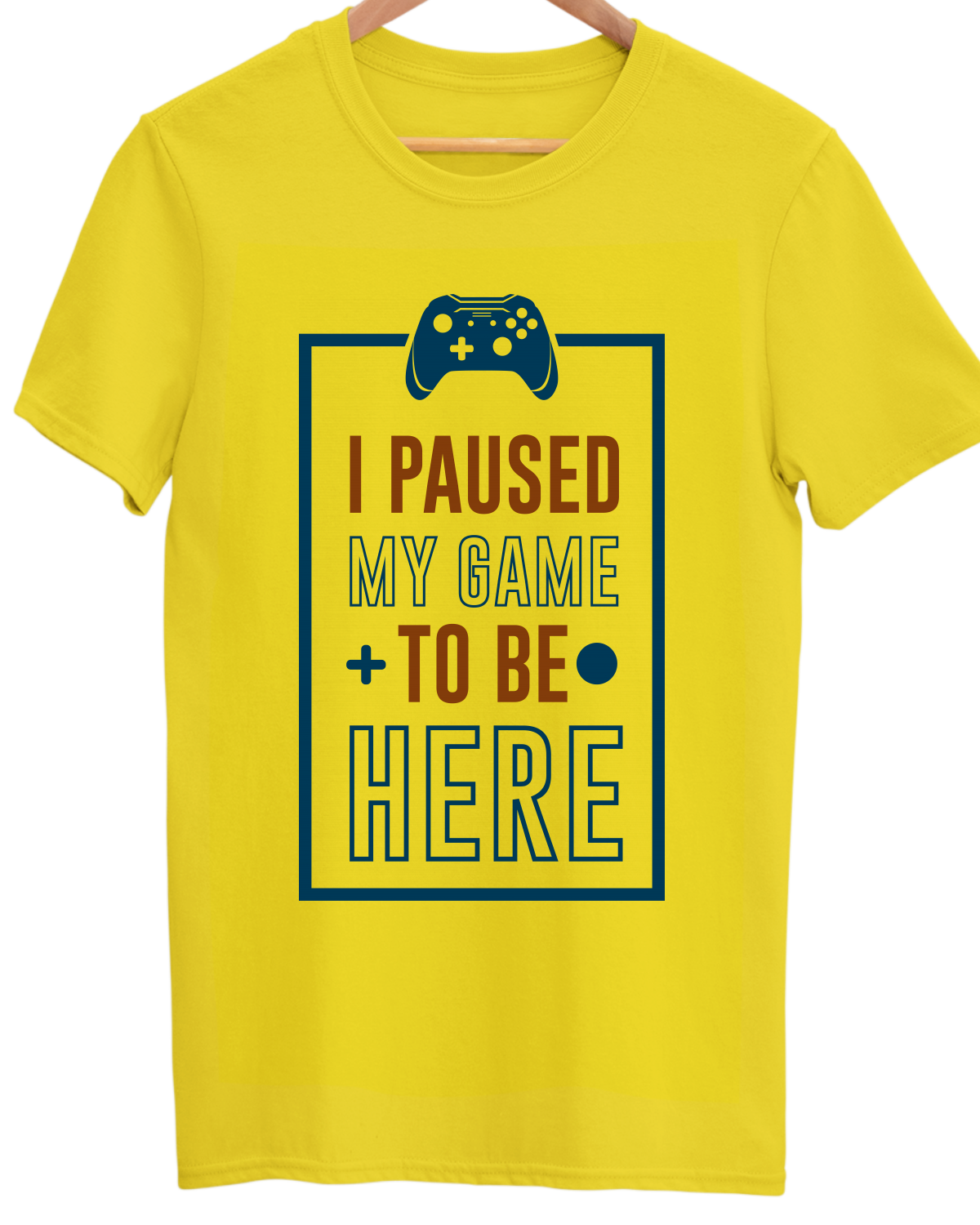 Gamer Unisex Cotton Round Neck T-shirt