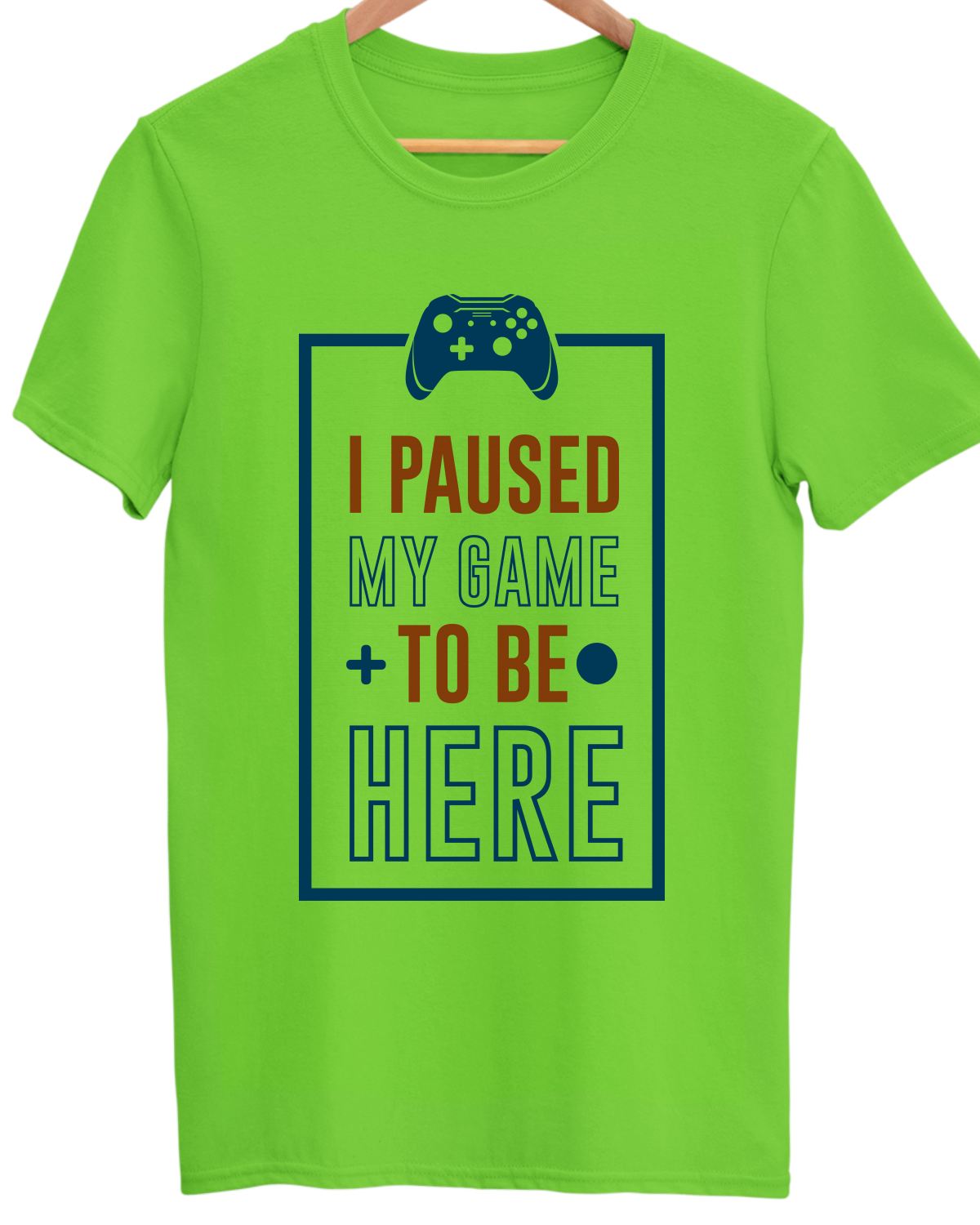 Gamer Unisex Cotton Round Neck T-shirt