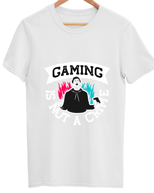 Gamer Unisex Cotton Round Neck T-shirt