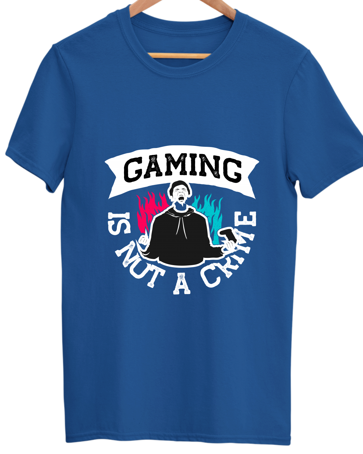 Gamer Unisex Cotton Round Neck T-shirt
