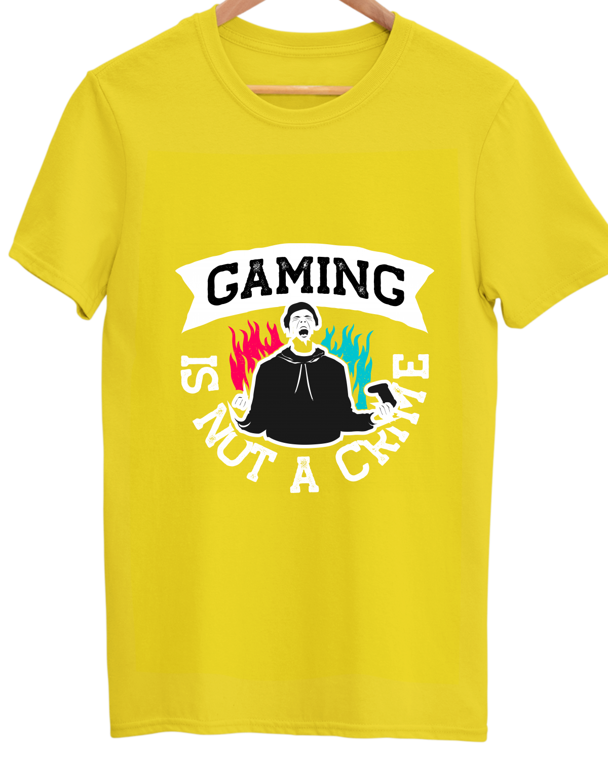 Gamer Unisex Cotton Round Neck T-shirt