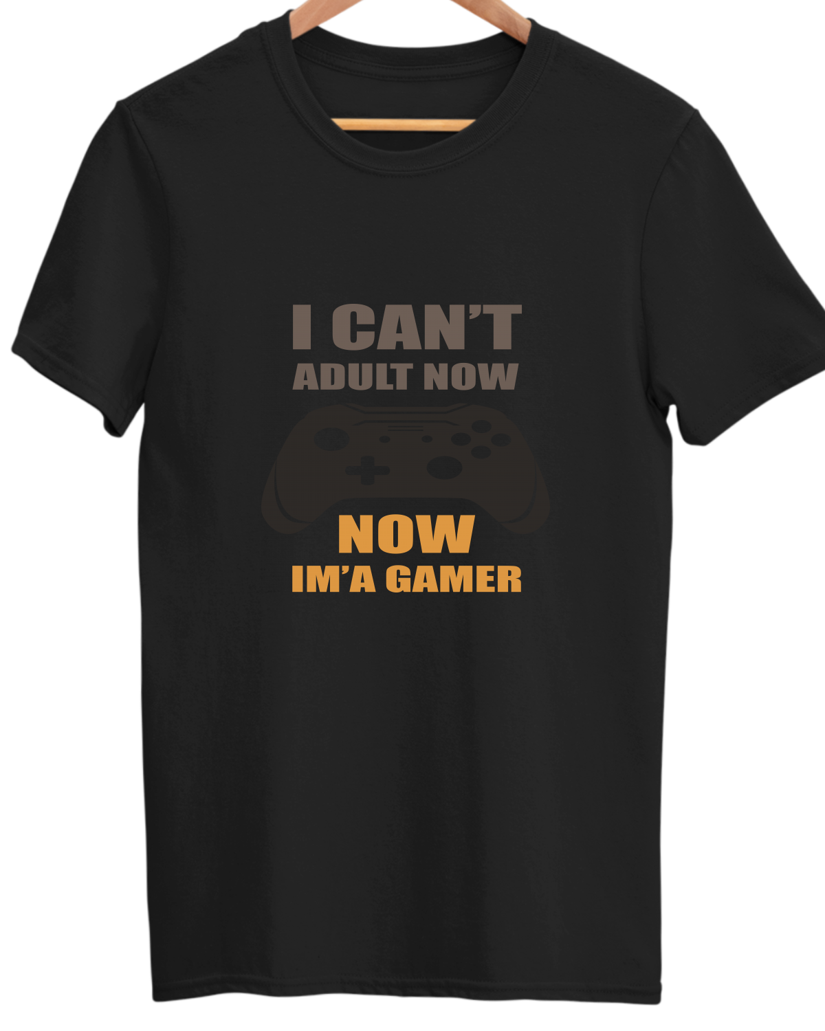 Gamer Unisex Cotton Round Neck T-shirt
