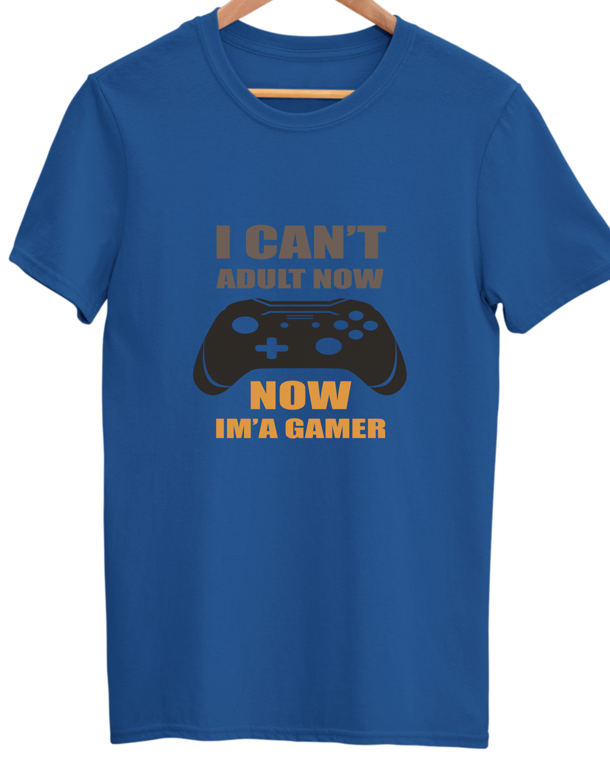 Gamer Unisex Cotton Round Neck T-shirt