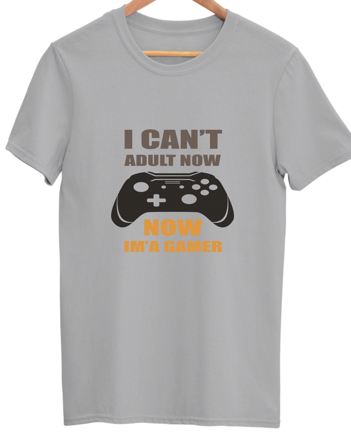 Gamer Unisex Cotton Round Neck T-shirt