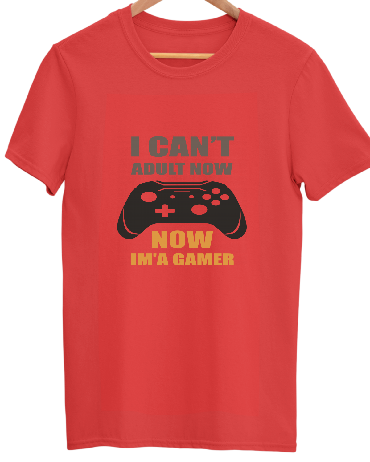 Gamer Unisex Cotton Round Neck T-shirt