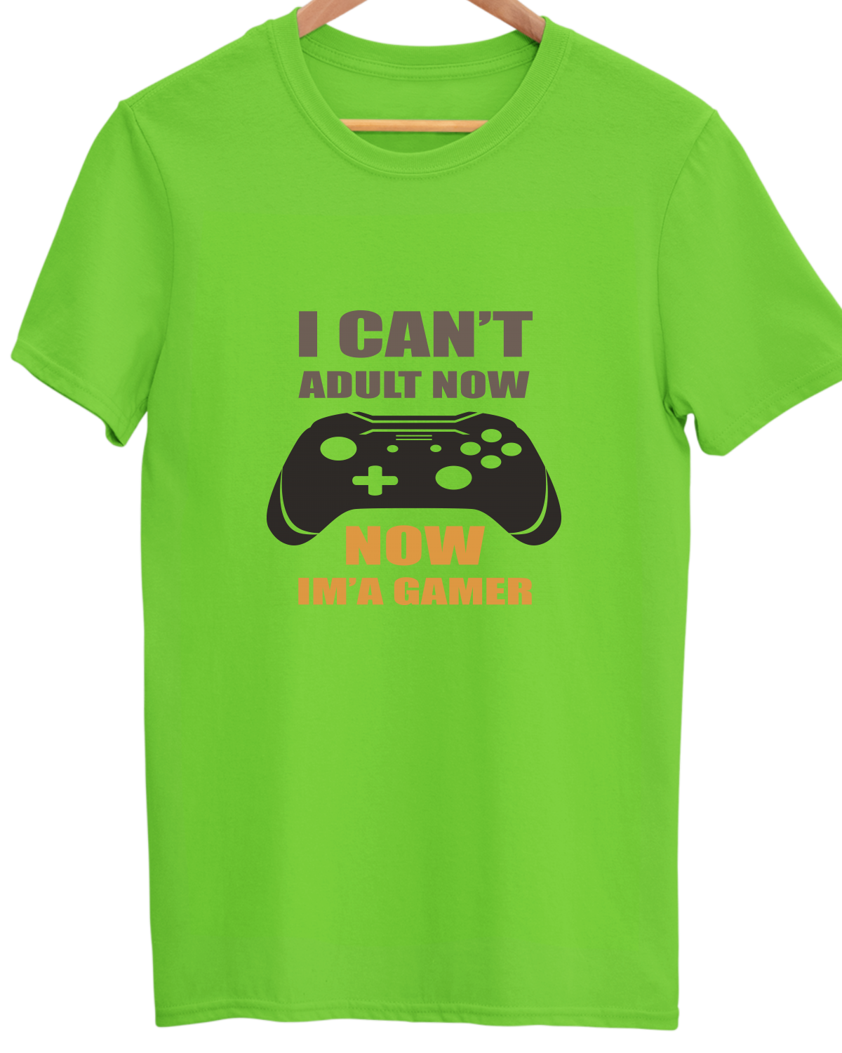 Gamer Unisex Cotton Round Neck T-shirt