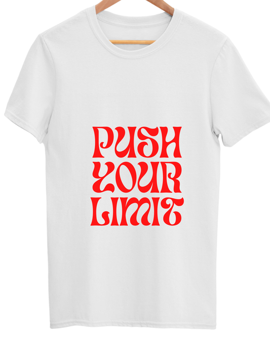Motivational Unisex Cotton Round Neck T-shirt