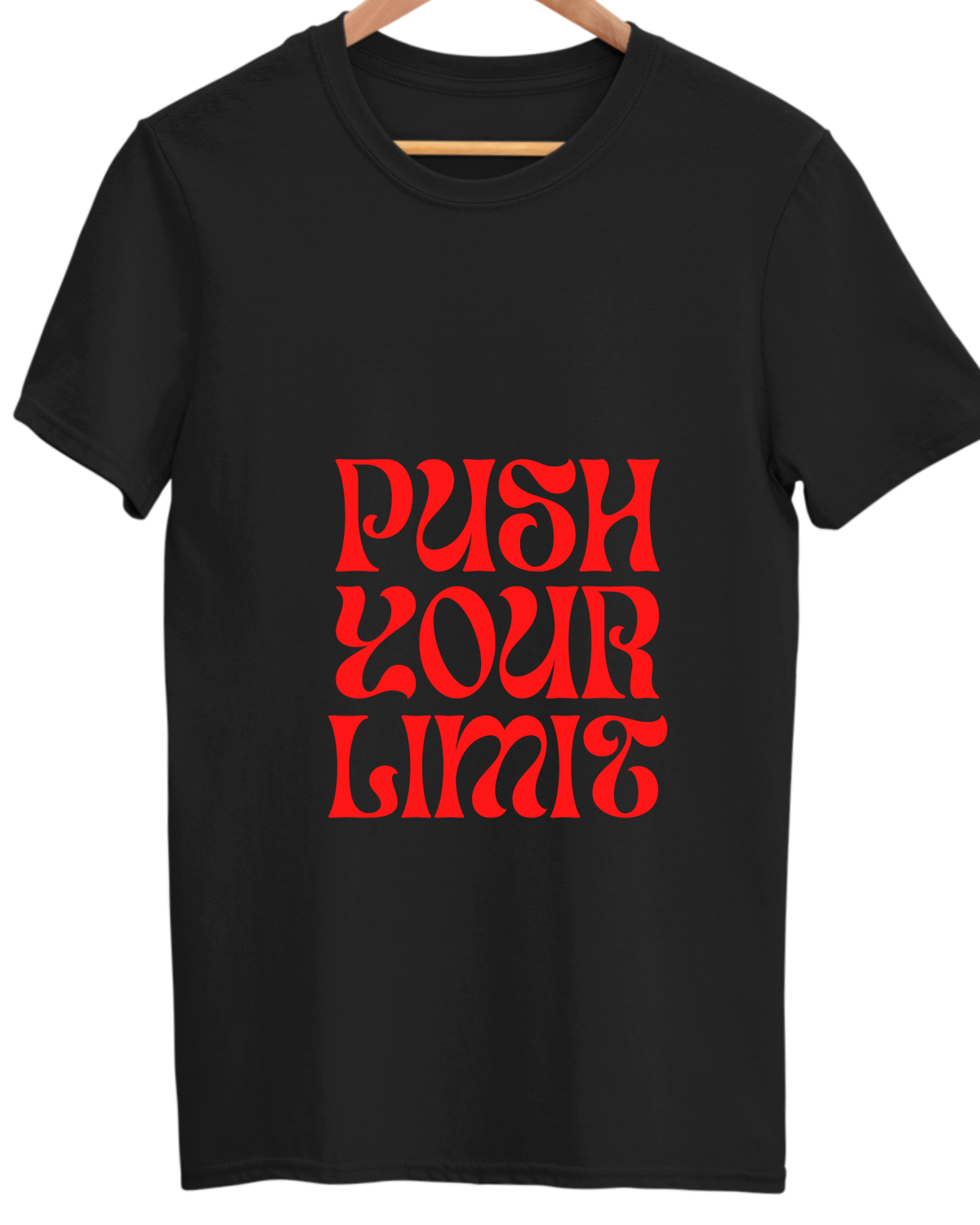 Motivational Unisex Cotton Round Neck T-shirt