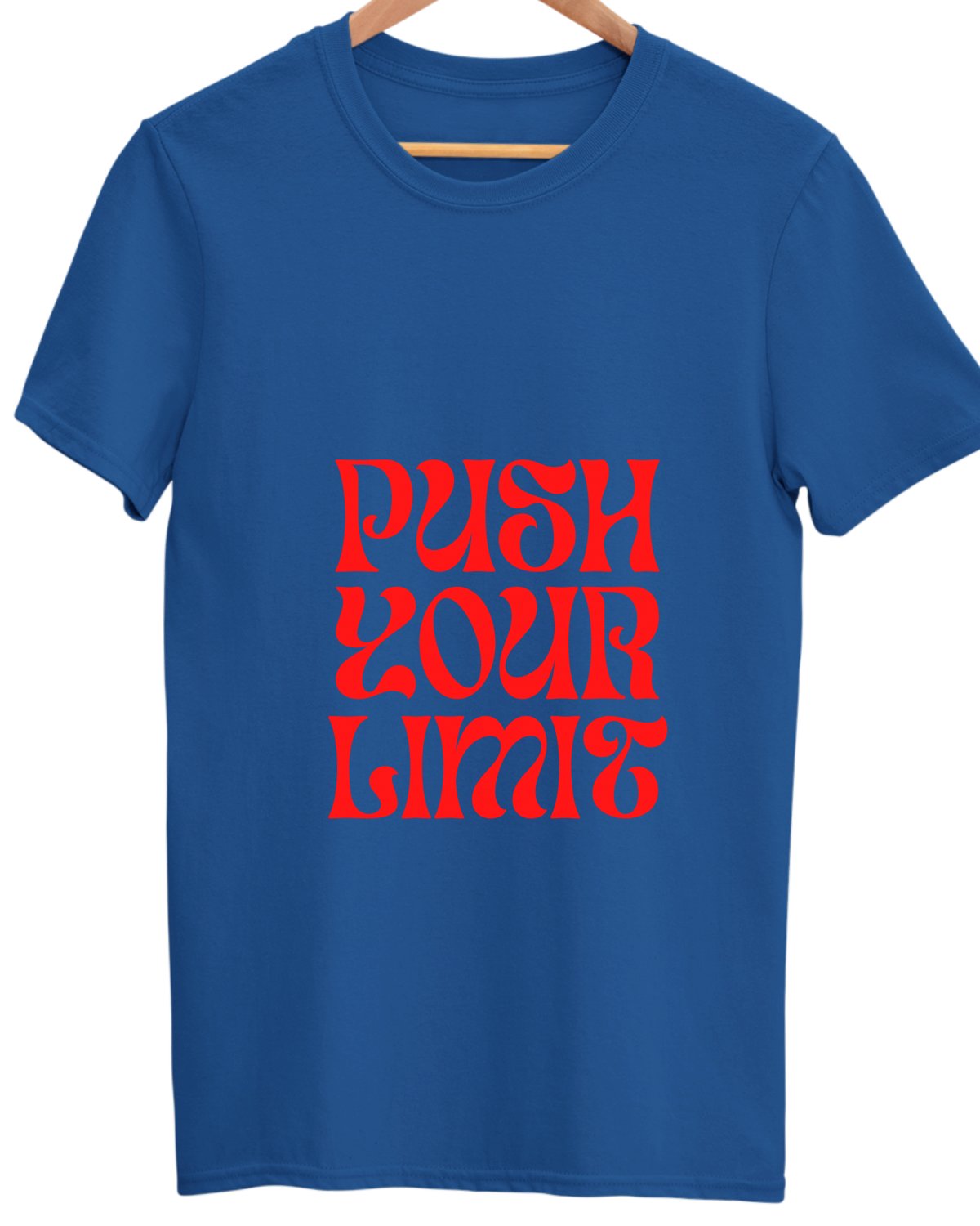 Motivational Unisex Cotton Round Neck T-shirt