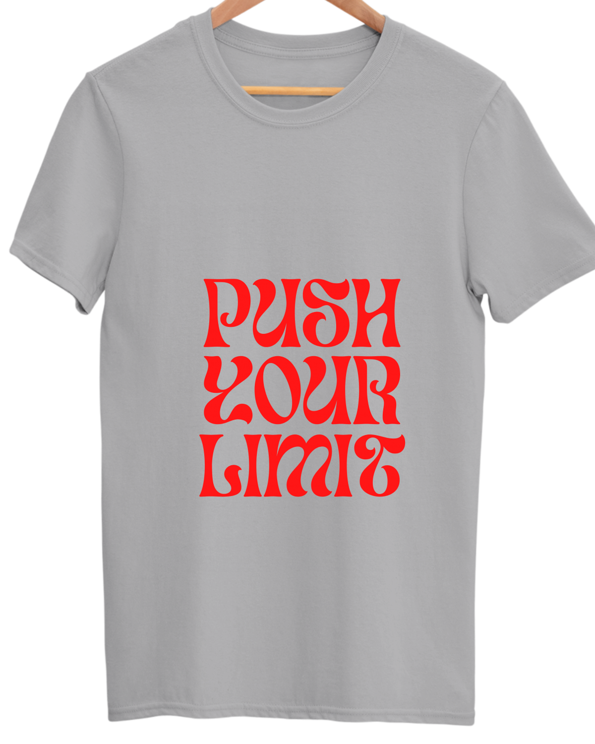 Motivational Unisex Cotton Round Neck T-shirt