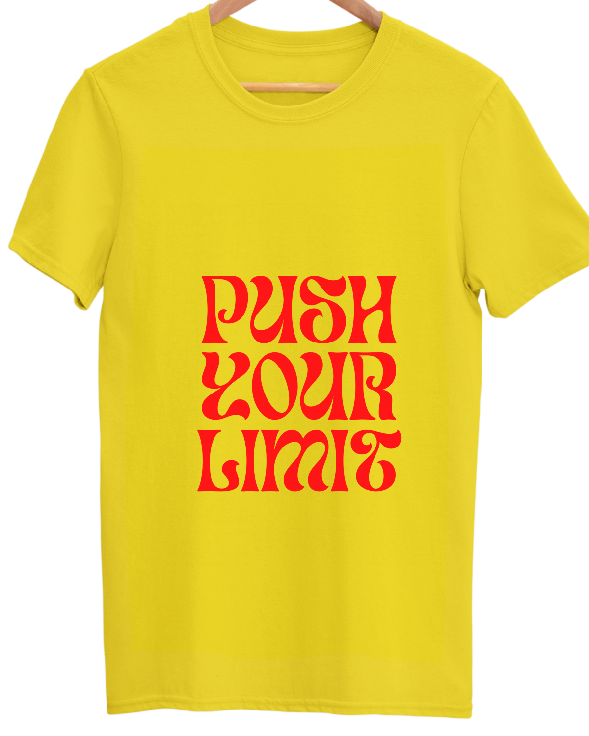 Motivational Unisex Cotton Round Neck T-shirt