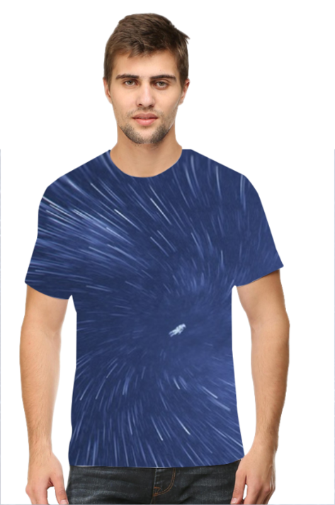 All Over Printed  Men T-Shirt - Blue Spark's