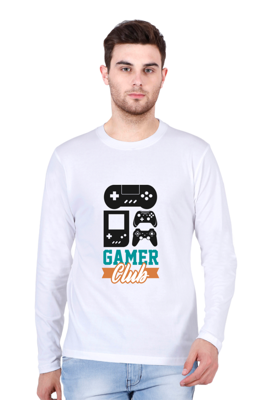 Men’s  Gamer Full Sleeve - T Shirt - Club