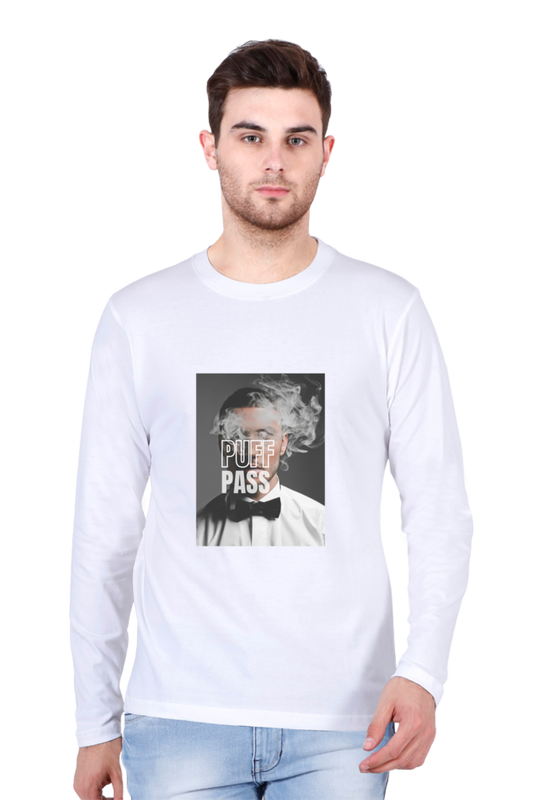 Men’s Full Sleeve T Shirt - Puff Pass